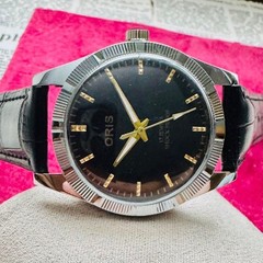 Oris Vintage 17 Jewels Manual Wind Men&rsquo;s Swiss Watch Serviced Antique Used