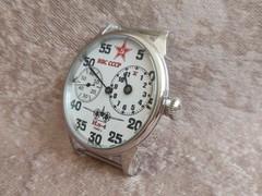 Watch Molnija Regulateur RED Star Soviet VVS USSR Aviator Pilot Air Fors IL-4