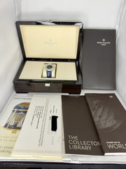 Patek Philippe Calatrava Charcoal Gray Dial on Strap 6119G-001 Complete 2022