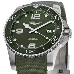 New Longines HydroConquest Automatic Green Dial Men&rsquo;s Watch L3.782.4.06.9