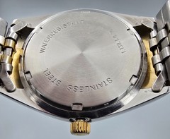Luxor 35mm Swiss Quartz Men&rsquo;s Two-Tone Date Watch Roman Dial Jubilee Bracelet