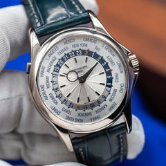 PATEK PHILIPPE World Time Automatic 18k White Gold 39.5mm 5130G