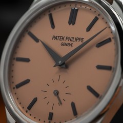 Patek Philippe Calatrava 6196P-001 Platinum 2025 Full Set Salmon Dial