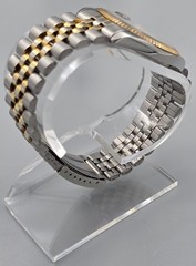 Luxor 35mm Swiss Quartz Men&rsquo;s Two-Tone Date Watch Roman Dial Jubilee Bracelet