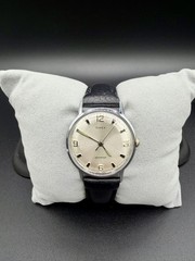 Vintage 1969 Timex Marlin Mechanical Manual Wind Watch 2017 2469 Runs Champagne