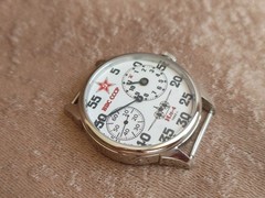 Watch Molnija Regulateur RED Star Soviet VVS USSR Aviator Pilot Air Fors IL-4