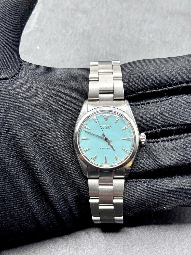 Rolex Precision Ref. 6426 – Tiffany Dial – Warranty – Overhauled