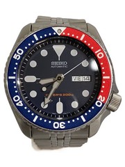 SEIKO Automatic Mechanical Watch Analog NVY SLV 7S26 0020