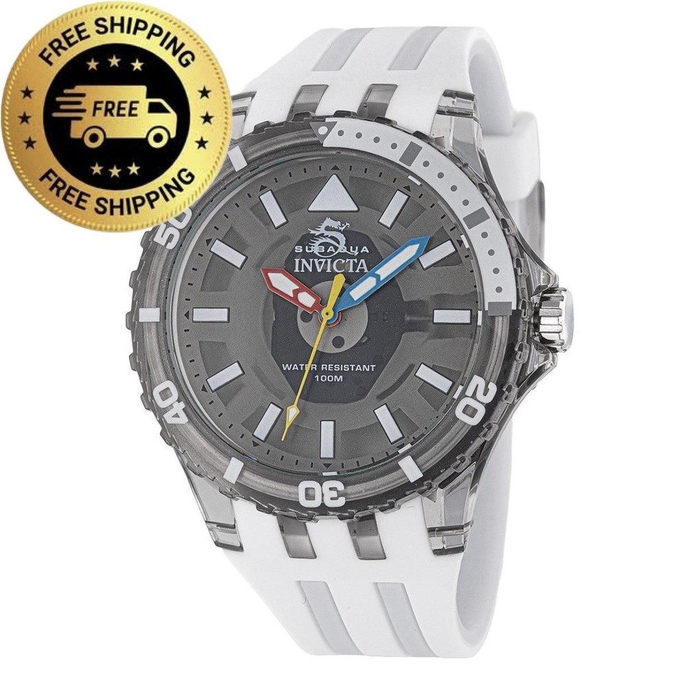 Invicta Subaqua Chromamode Men&rsquo;s Diver Watch- 44mm, White-100M WR 🤿🔥