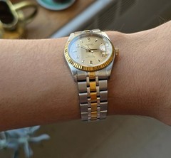 Tudor Men&rsquo;s Watch, 18k Gold-Plated, Works Well, Just Cleaned, Prince Date, 74033