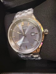 Citizen Eco-drive Men&rsquo;s Bm7251-53h Sapphire Collection E111 Grey Dial 41mm Watch