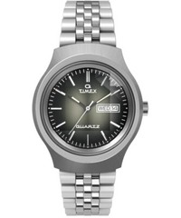 New Q Timex Reissue Dégradé 38mm Stainless Steel Bracelet Watch TW2W22500