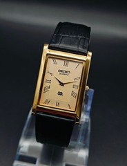 Rare Vintage Seiko Slim Quartz Men&rsquo;s Wrist Watch