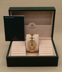 Rolex Day-Date 36 Champagne Dial with Box