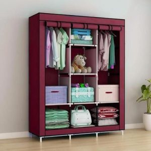 Armoire rangement tissu