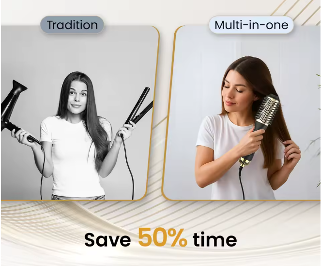 Brosse Soufflante SOKANY SK-1914 1200W - Sèche-Cheveux Brosse Rotative Lissante et Volumisante – Image 6